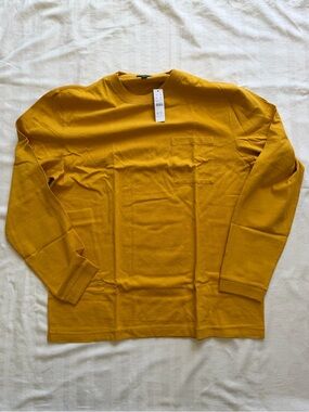 J. Crew Men's Long-Sleeve Pocket Tee Heritage Jersey